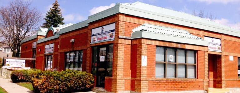 Talent Montessori Aurora Location building, showcasing a welcoming and well-maintained facility for children’s education and development.